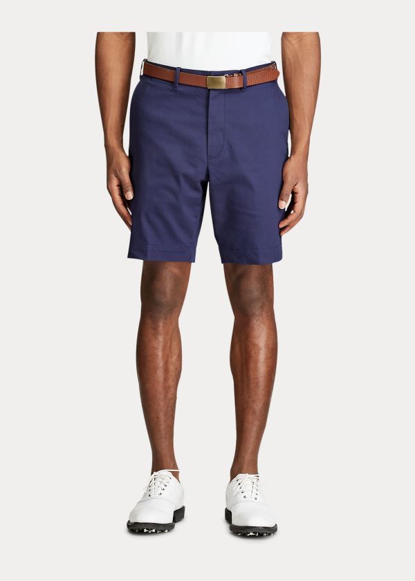 Ralph Lauren Classic Fit Performance Krátké Tmavě Blankyt | Tm1PyNWu