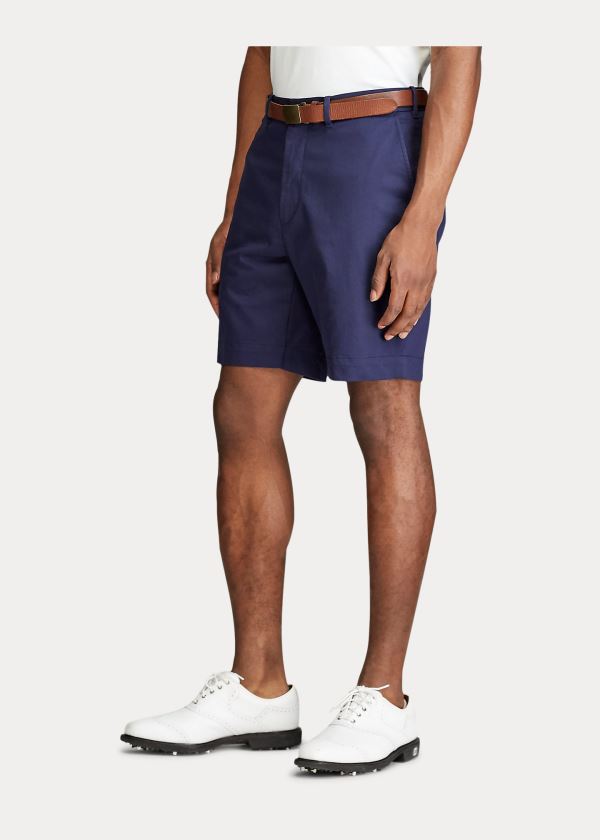 Ralph Lauren Classic Fit Performance Krátké Tmavě Blankyt | Tm1PyNWu