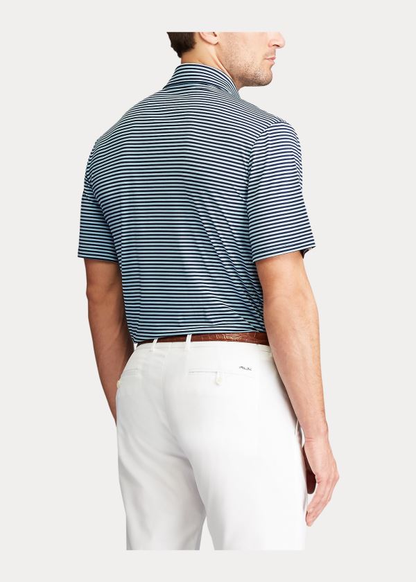 Ralph Lauren Classic Fit Performance Polo Tmavě Blankyt Blankyt | 0JUuYnPK