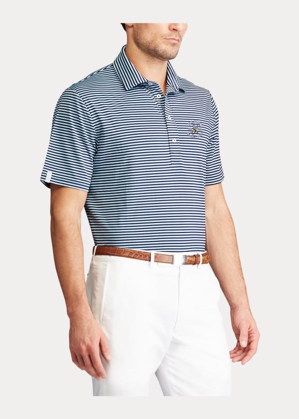 Ralph Lauren Classic Fit Performance Polo Tmavě Blankyt Blankyt | 0JUuYnPK