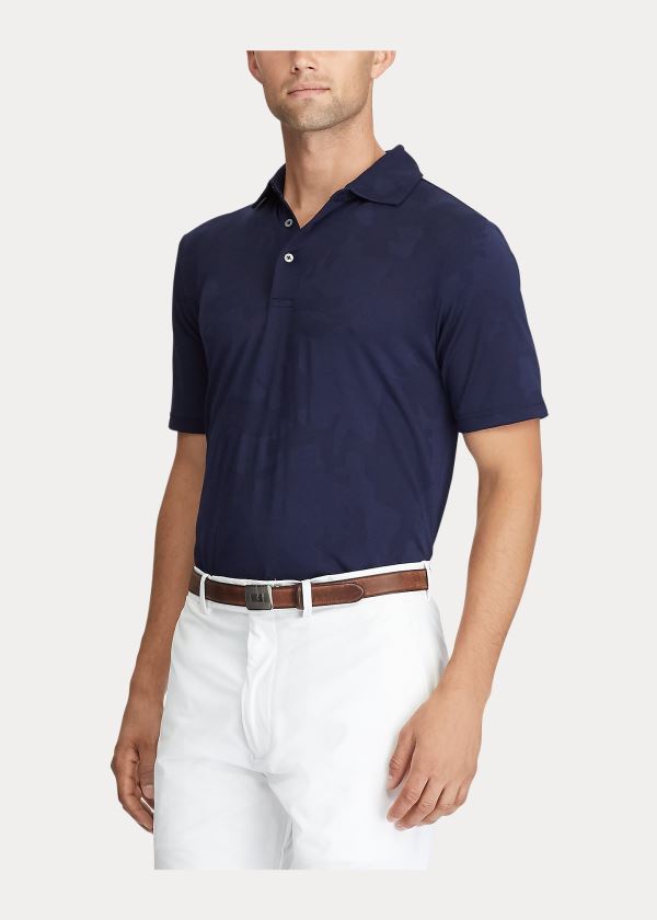 Ralph Lauren Classic Fit Performance Polo Tmavě Blankyt | C7TQMWKt