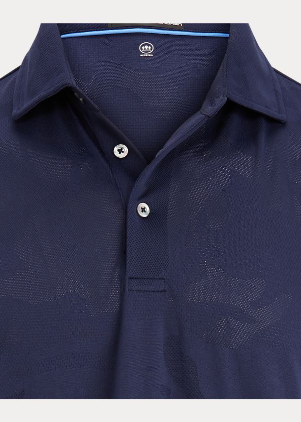 Ralph Lauren Classic Fit Performance Polo Tmavě Blankyt | C7TQMWKt