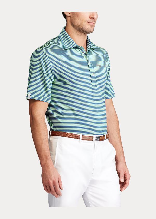 Ralph Lauren Classic Fit Performance Polo Královská Modrá Tmavě Blankyt Zelene | ED6rLo8g