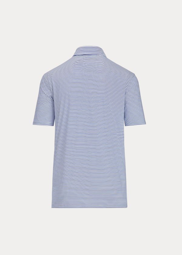 Ralph Lauren Classic Fit Performance Polo Bílé Královská Modrá | EZ4eRd3w