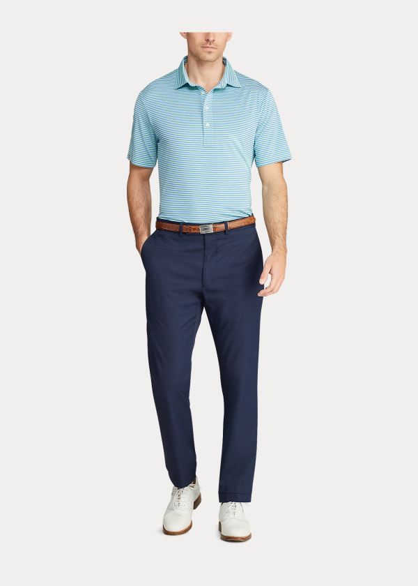Ralph Lauren Classic Fit Performance Polo Zelene Blankyt | Hy2eeJ72
