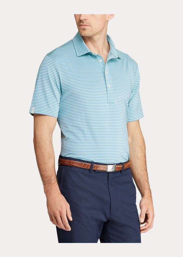 Ralph Lauren Classic Fit Performance Polo Zelene Blankyt | Hy2eeJ72
