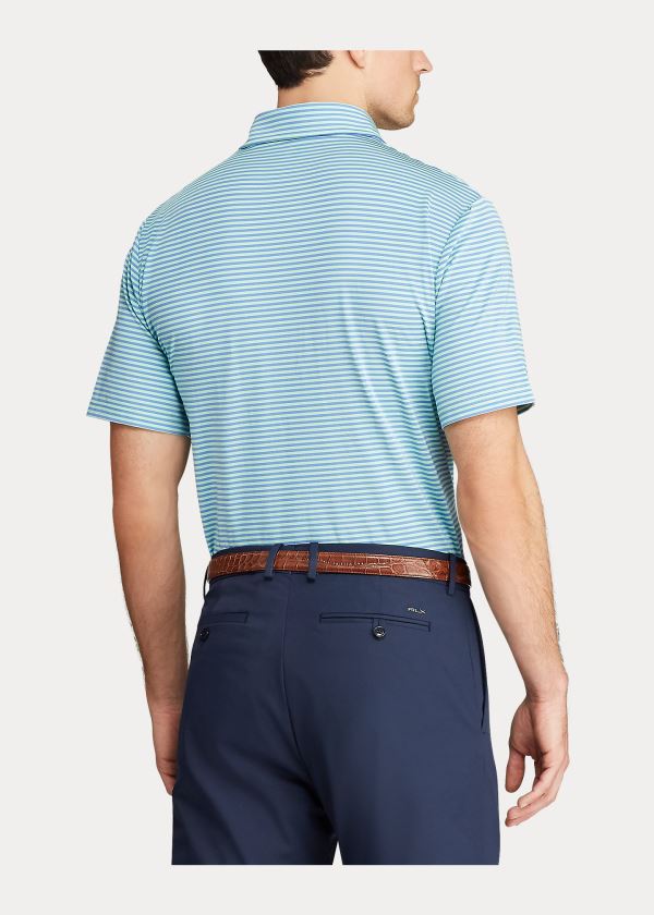 Ralph Lauren Classic Fit Performance Polo Zelene Blankyt | Hy2eeJ72