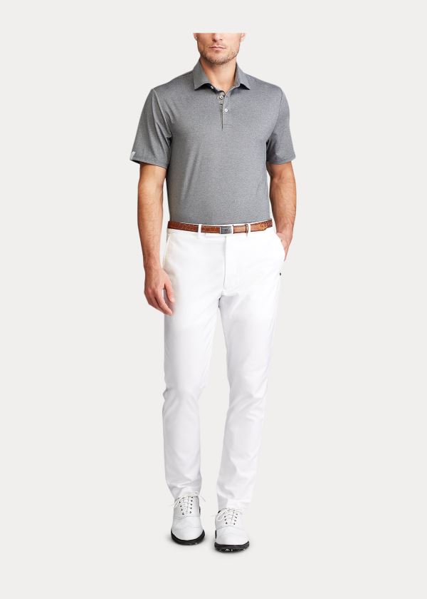 Ralph Lauren Classic Fit Performance Polo Šedé | IjSGBzWk