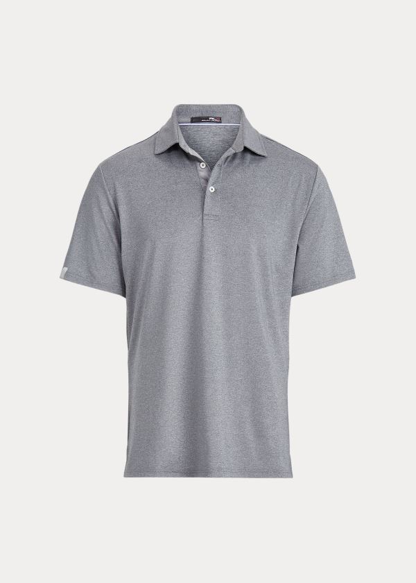 Ralph Lauren Classic Fit Performance Polo Šedé | IjSGBzWk