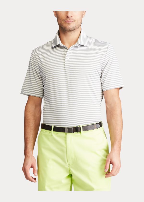 Ralph Lauren Classic Fit Performance Polo Světle Šedé Bílé | KCKft6f2