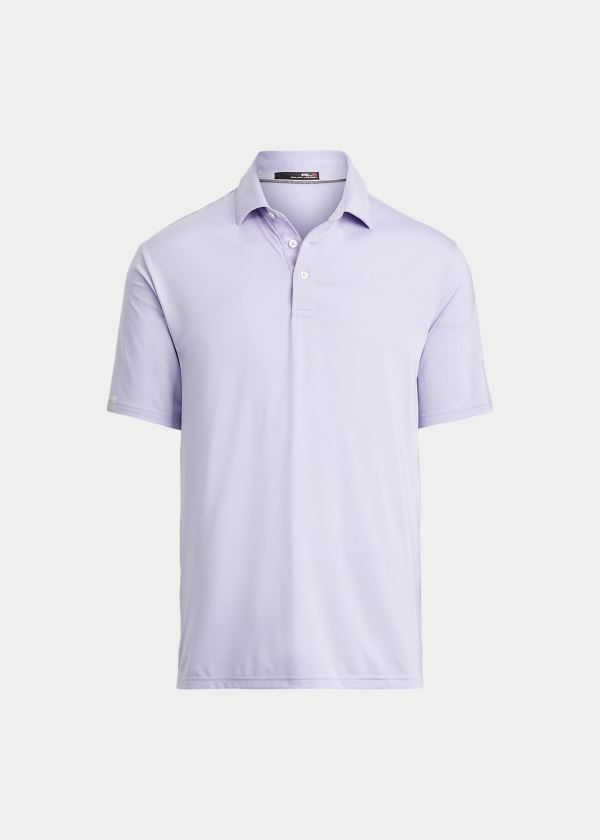 Ralph Lauren Classic Fit Performance Polo Světle Fialové | Luvx6fa5