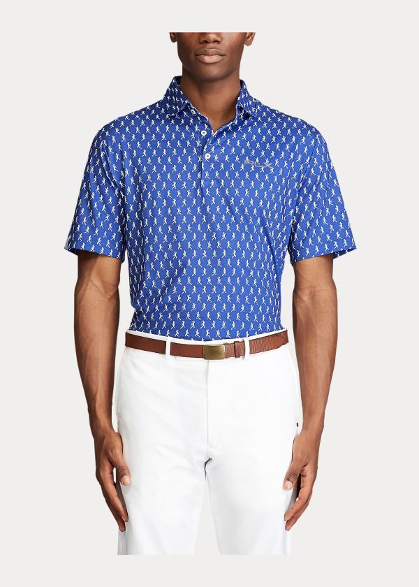 Ralph Lauren Classic Fit Performance Polo Královská Modrá Tmavě Blankyt | P2oDF0Xj