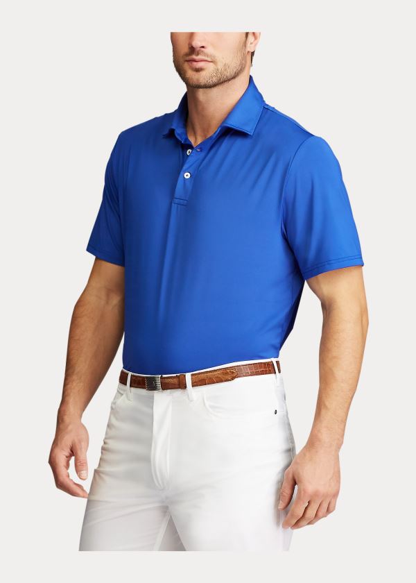 Ralph Lauren Classic Fit Performance Polo Královská Modrá Blankyt | VvSMfGX4