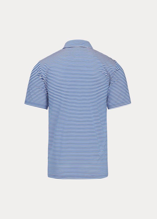 Ralph Lauren Classic Fit Performance Polo Královská Modrá Blankyt Bílé | WrFL1rKU