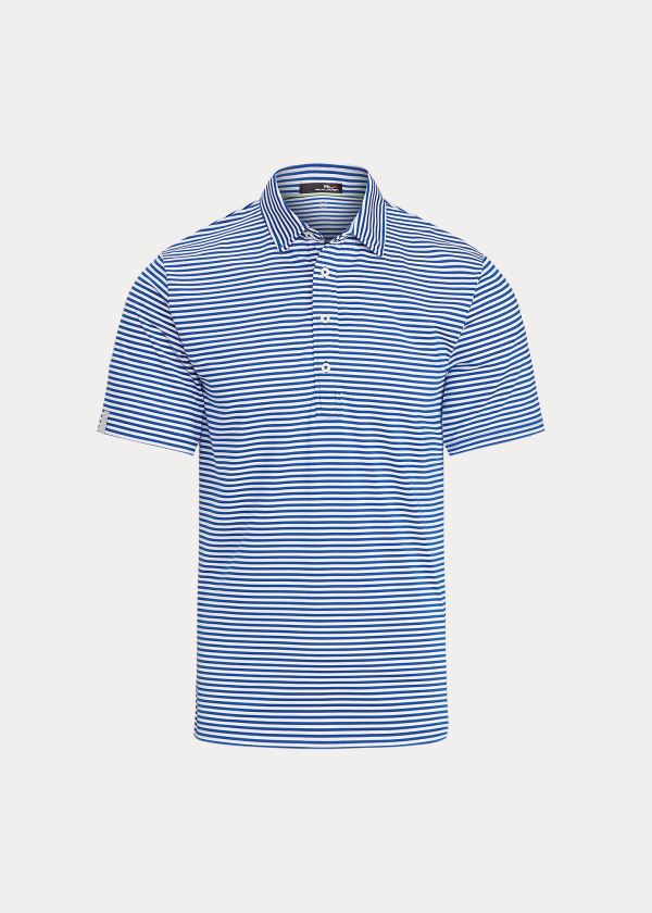 Ralph Lauren Classic Fit Performance Polo Královská Modrá Blankyt Bílé | WrFL1rKU