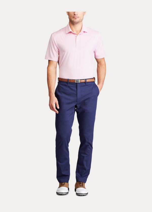 Ralph Lauren Classic Fit Performance Polo Světle Růžové | XF5EAdZw