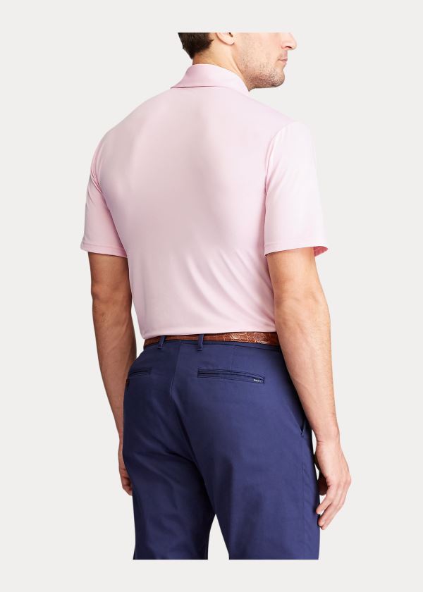 Ralph Lauren Classic Fit Performance Polo Světle Růžové | XF5EAdZw