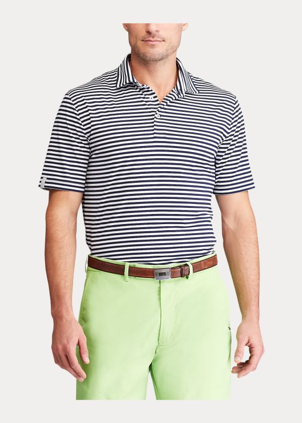 Ralph Lauren Classic Fit Performance Polo Tmavě Blankyt Bílé | Z7rfLLG3