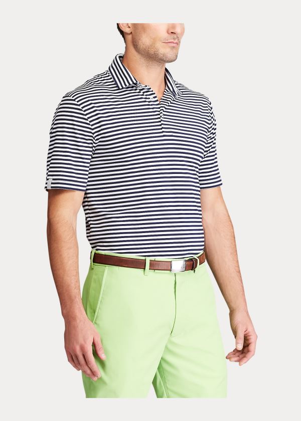Ralph Lauren Classic Fit Performance Polo Tmavě Blankyt Bílé | Z7rfLLG3