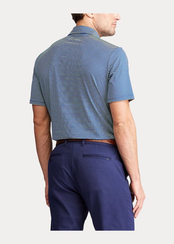 Ralph Lauren Classic Fit Performance Polo Královská Modrá Blankyt Zelene | dWDcCIqz