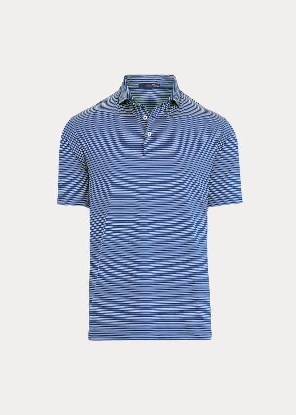 Ralph Lauren Classic Fit Performance Polo Královská Modrá Blankyt Zelene | dWDcCIqz