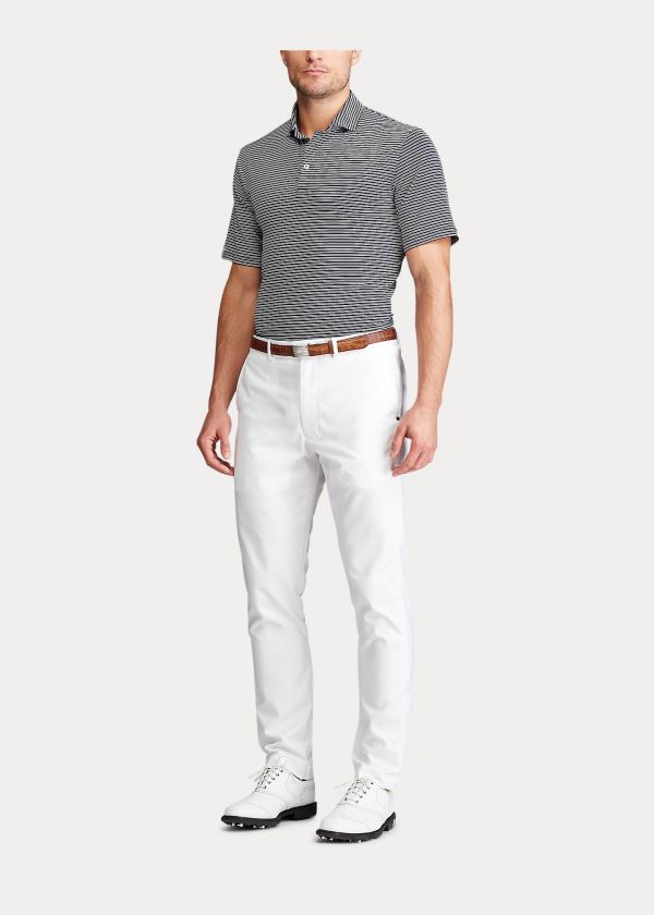Ralph Lauren Classic Fit Performance Polo Tmavě Blankyt Bílé | kjPeRxEW