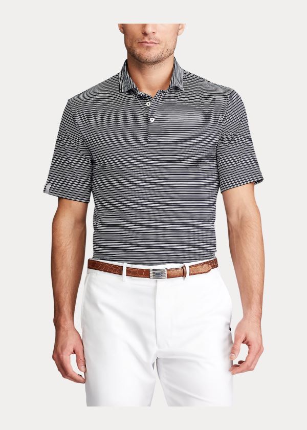 Ralph Lauren Classic Fit Performance Polo Tmavě Blankyt Bílé | kjPeRxEW