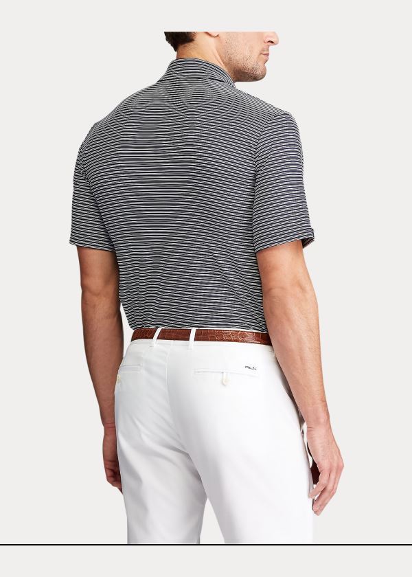 Ralph Lauren Classic Fit Performance Polo Tmavě Blankyt Bílé | kjPeRxEW