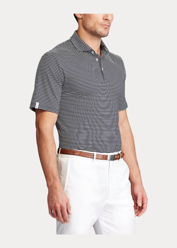 Ralph Lauren Classic Fit Performance Polo Tmavě Blankyt Bílé | kjPeRxEW