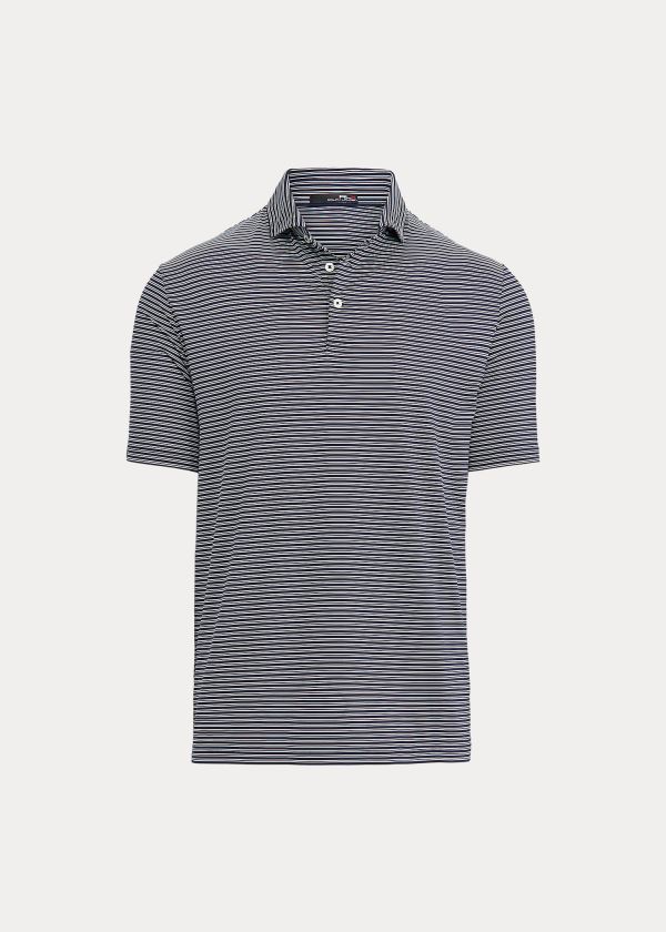 Ralph Lauren Classic Fit Performance Polo Tmavě Blankyt Bílé | kjPeRxEW