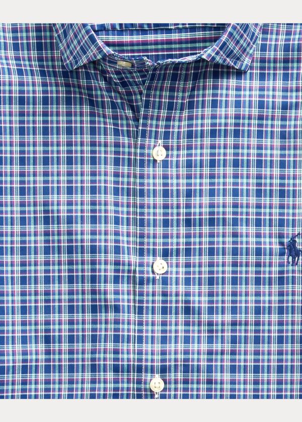 Ralph Lauren Classic Fit Performance Shirt Fialové Viacfarebný | 5Z4VVyxE