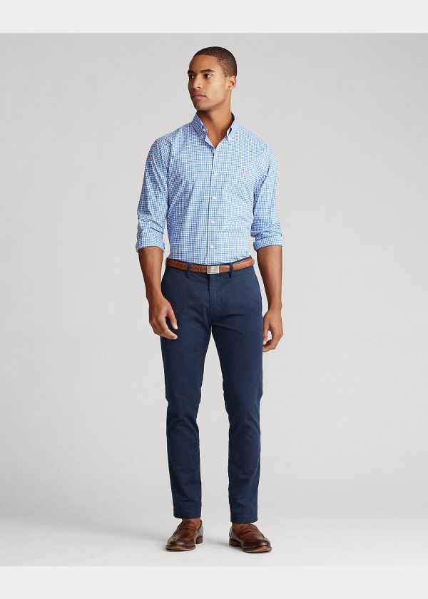 Ralph Lauren Classic Fit Plaid Poplin Shirt Blankyt Růžové Viacfarebný | e28G4IKZ