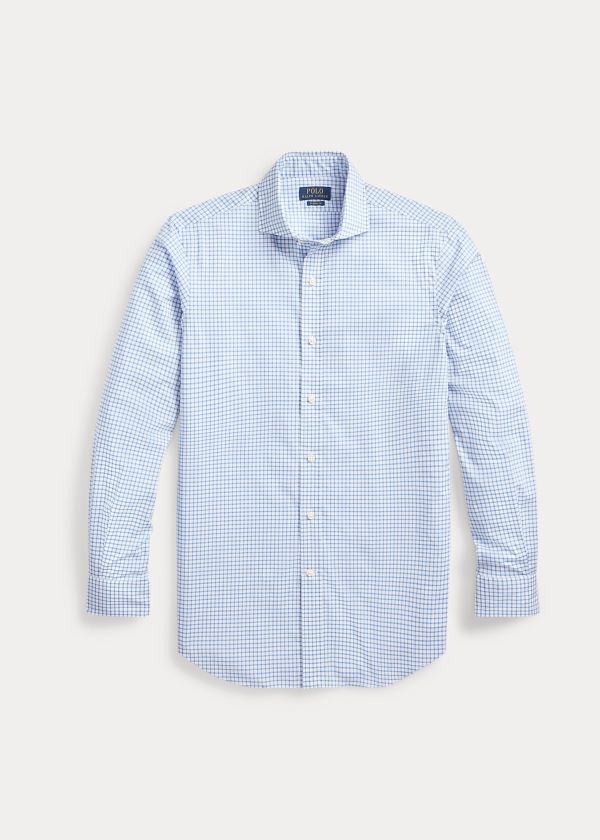 Ralph Lauren Classic Fit Plaid Poplin Shirt Bílé Blankyt | hbJJbIxs