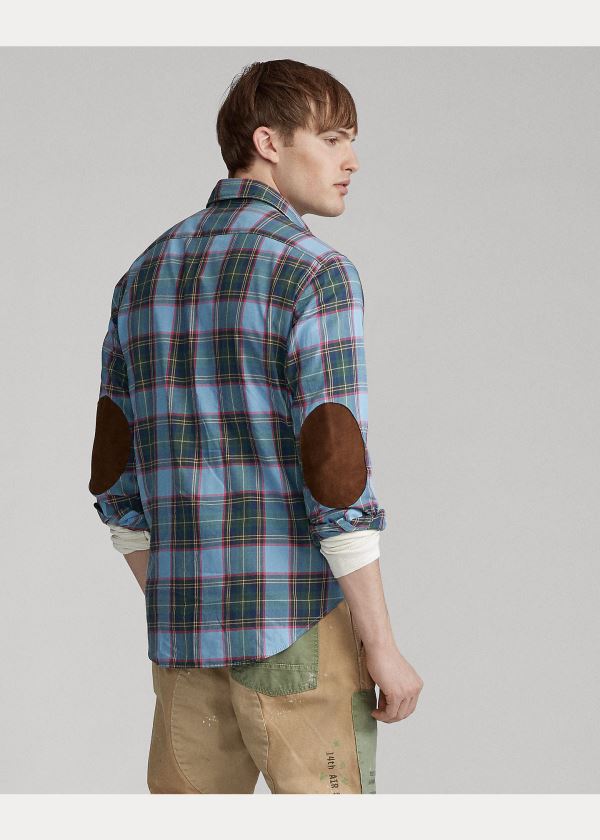 Ralph Lauren Classic Fit Plaid Workshirt Viacfarebný | 18hL9Oef