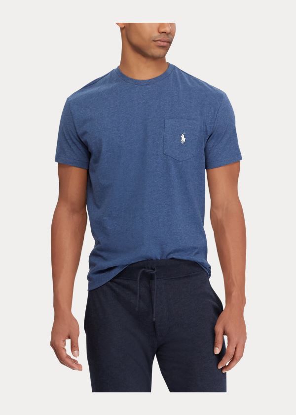 Ralph Lauren Classic Fit Pocket T-Shirt Blankyt | LzYbiJp6
