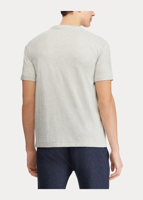 Ralph Lauren Classic Fit Pocket T-Shirt Šedé | eGLYrkCy
