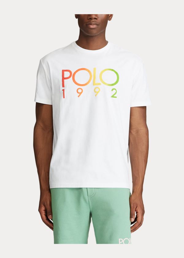 Ralph Lauren Classic Fit Polo 1992 T-Shirt Bílé | pvjVraOI