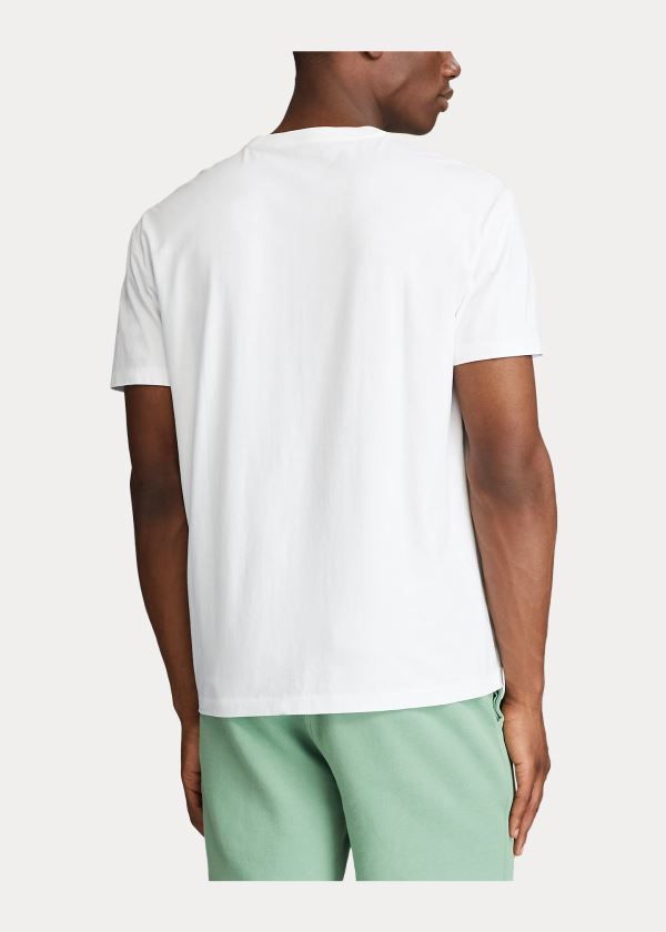 Ralph Lauren Classic Fit Polo 1992 T-Shirt Bílé | pvjVraOI