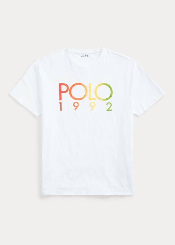 Ralph Lauren Classic Fit Polo 1992 T-Shirt Bílé | pvjVraOI