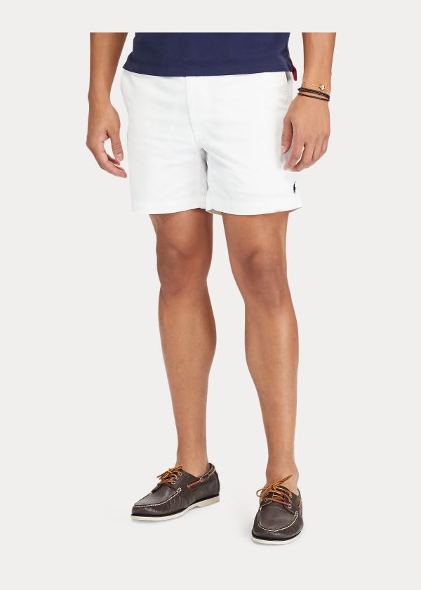 Ralph Lauren Classic Fit Polo Prepster Bílé | wqslAHLV