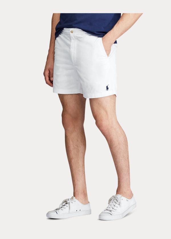 Ralph Lauren Classic Fit Polo Prepster Bílé | wqslAHLV