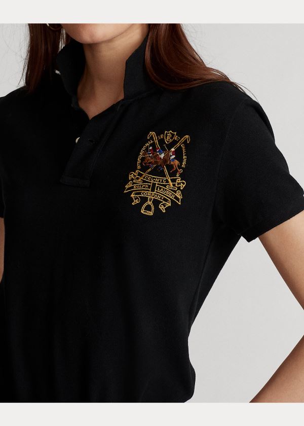 Ralph Lauren Classic Fit Polo Shirt Černé | RiEHWFG0