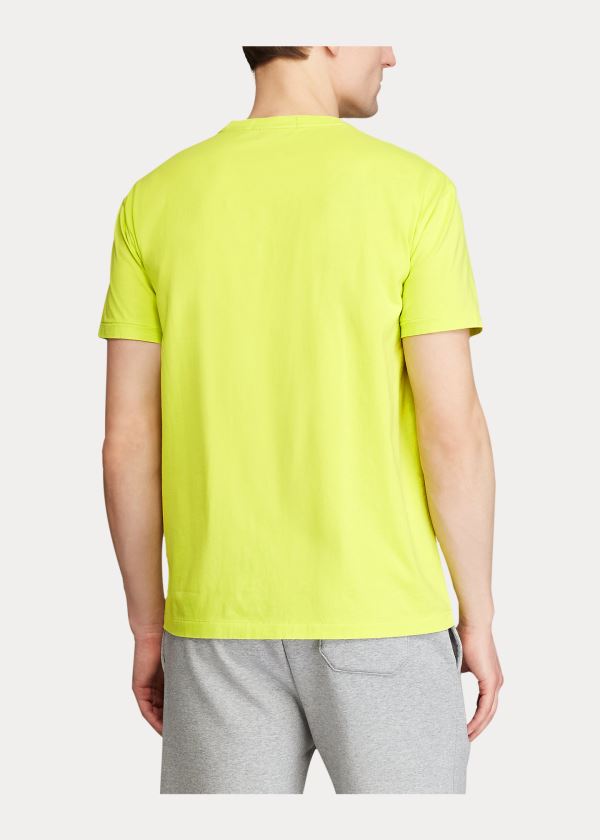 Ralph Lauren Classic Fit Polo Sportovní T-Shirt Světle Zelene | 45cgqhkE