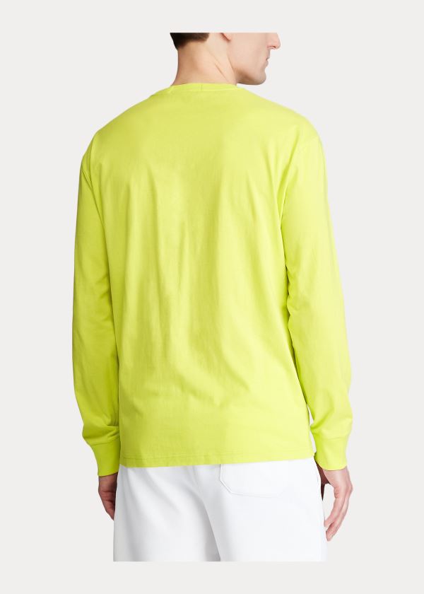 Ralph Lauren Classic Fit Polo Sportovní T-Shirt Světle Zelene | JGXzfd3A