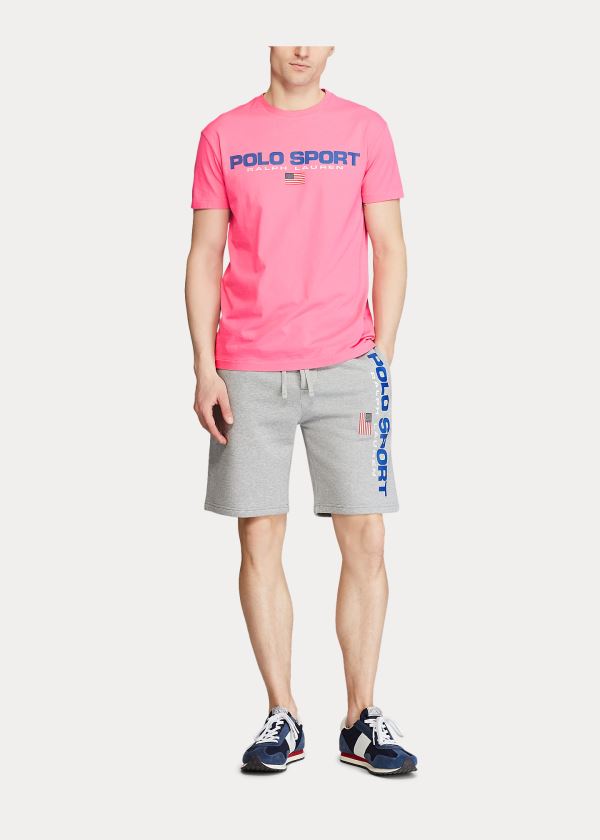 Ralph Lauren Classic Fit Polo Sportovní T-Shirt Růžové | KLNfscbe