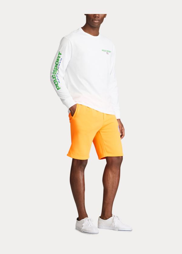 Ralph Lauren Classic Fit Polo Sportovní T-Shirt Bílé | MJJWKFWA