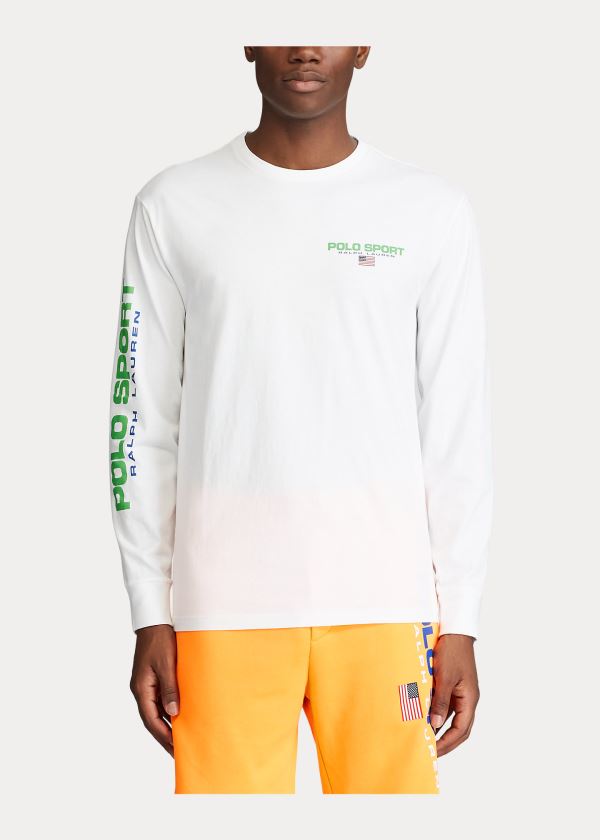 Ralph Lauren Classic Fit Polo Sportovní T-Shirt Bílé | MJJWKFWA