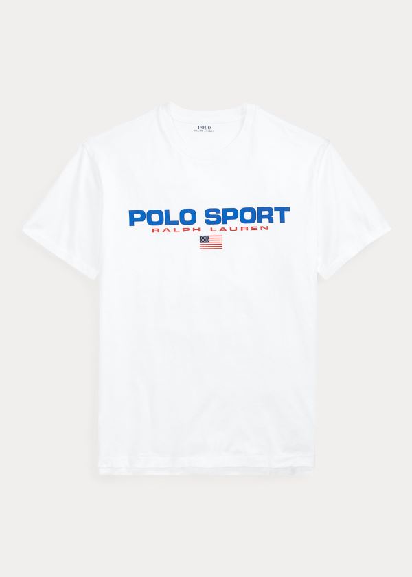 Ralph Lauren Classic Fit Polo Sportovní T-Shirt Bílé | N0HUM4NS