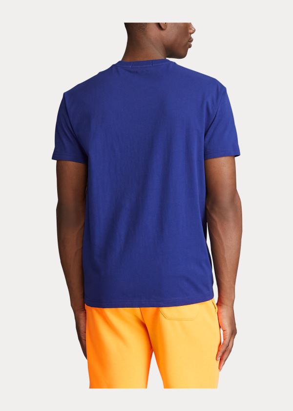 Ralph Lauren Classic Fit Polo Sportovní T-Shirt Královská Modrá Blankyt | glxiuYHH