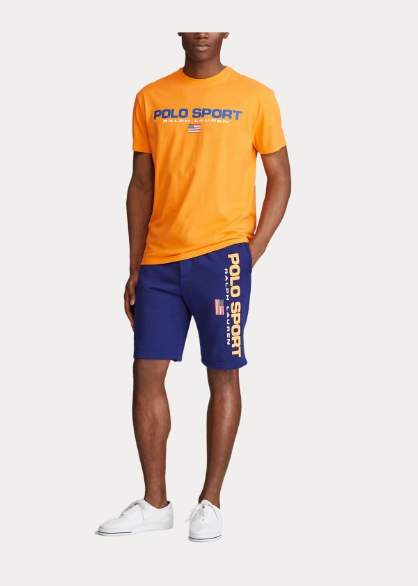 Ralph Lauren Classic Fit Polo Sportovní T-Shirt Oranžové | ip8pbCga